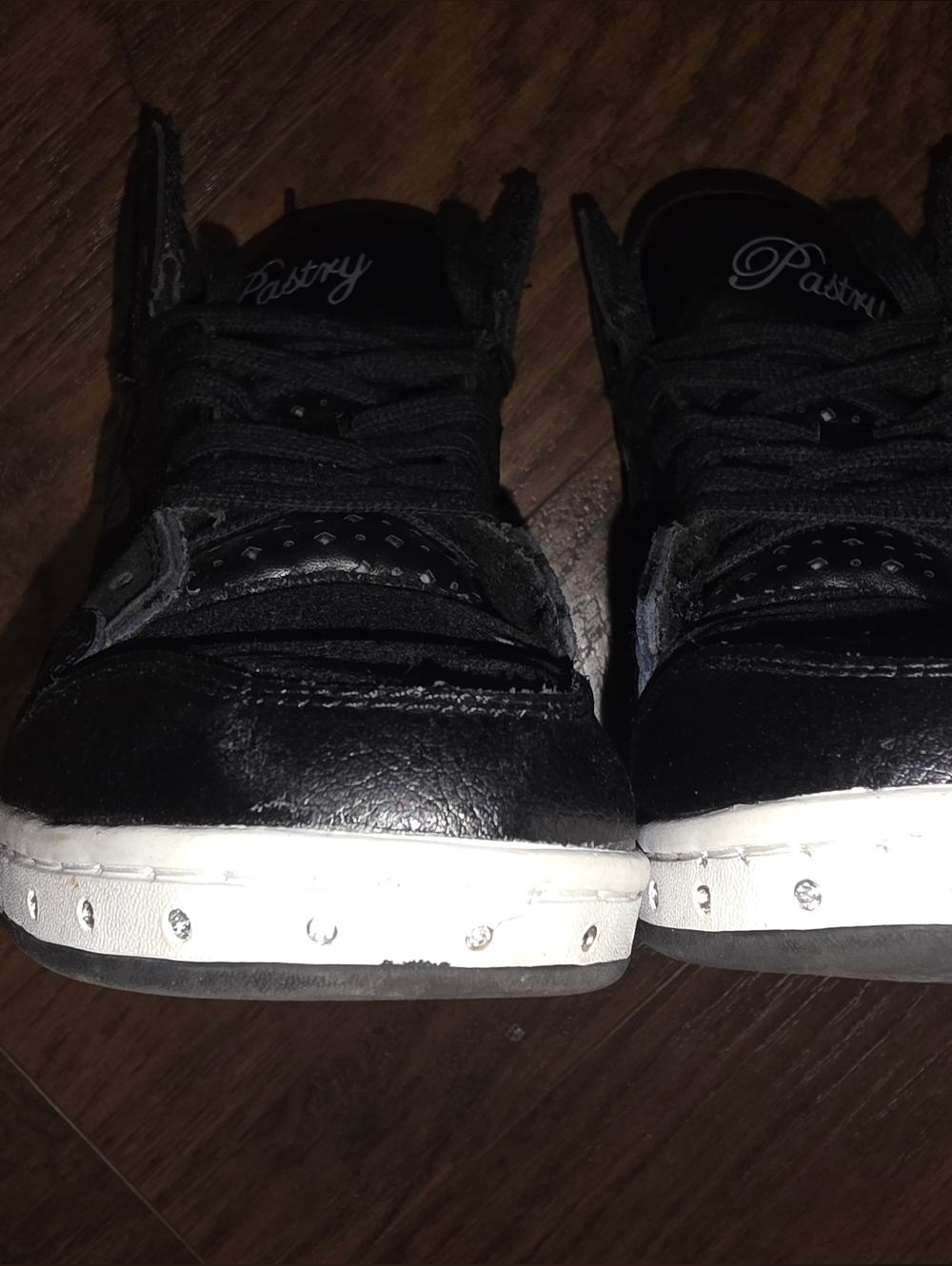 Pastry Black High Top Sneakers - Picture 7 of 10